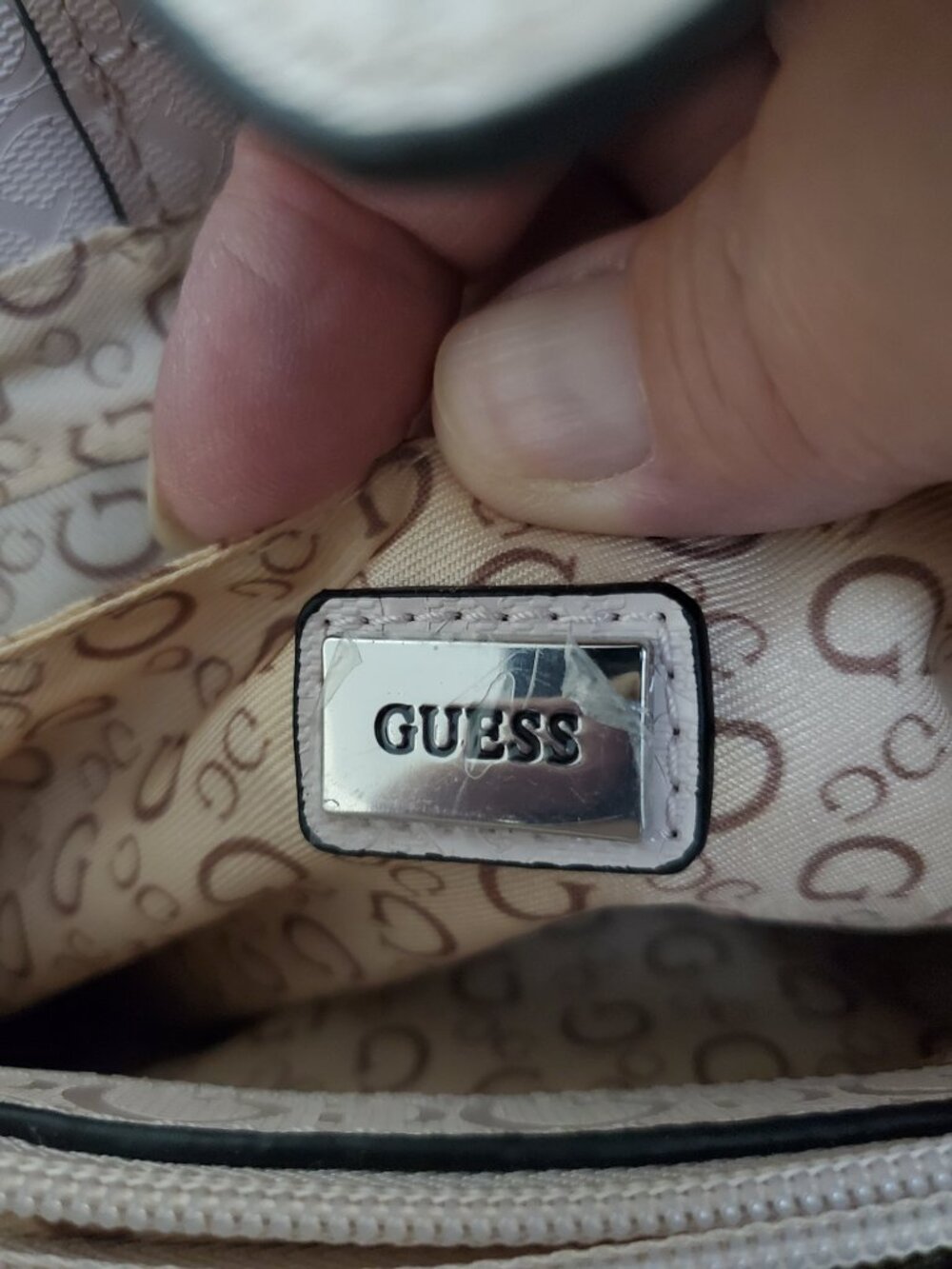Pink GUESS Crossbody - Picture 13 of 16